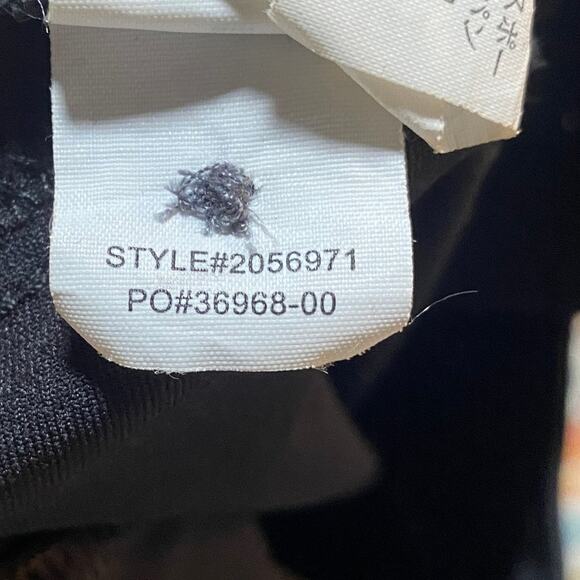 Prana Halle Pants Cargo Pockets Standard Fit Convertible Straight Leg Black 10R - Picture 10 of 10